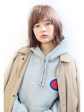 アンアミ オモテサンドウ(Un ami omotesando) 【Un ami】《増永剛大》ミルクティーカラー×大人クラシカルボブ