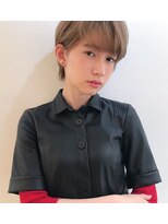 グッデイ ヘアー(GOOD DAY HAIR)&nbsp;【エッジショートデザインカラー丸みショート無造作カール】