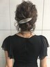 【結婚式およばれに】　パーティーヘアセット★　　￥4950