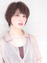 オーロ 緑地公園店(ORO)&nbsp;自由自在な前髪顔まわり長めのニュアンスショート