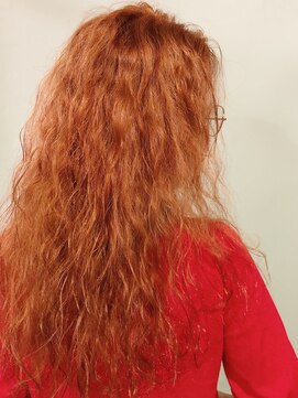 ベティ(Bettie) 外国人の赤毛風オレンジカラー