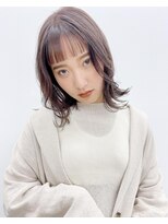 キピ(KIPI) 【早瀬忍　梅田中津】オン眉×外ハネミディアムレイヤー