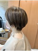 ハイライトくびれボブ☆