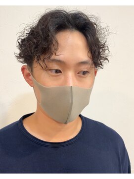 ノラキチジョウジ(NORA KICHIJOJI) #センターパート#ツイスパ#パーマ#刈り上げ