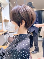 アヴァロン(AVALON)&nbsp;絶壁解消×イルミナカラー×ひし形丸みショート永田