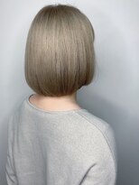 フロート 小阪店(float)&nbsp;シルキーベージュ_マロンベージュ Aラインボブ かきあげ