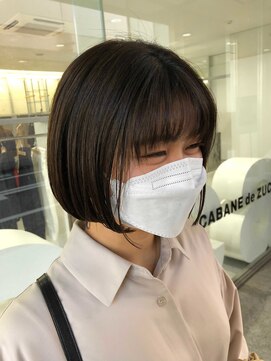 バルス(BLS) まるっと可愛いミニボブ【藤枝/髪質改善/デザインカラー】