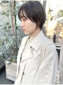 NUDE 10代20代30代40代 シースルーバング 大人ショートボブ