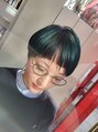 榮美容室 本店 ヘアカラーも髪型に合わせてオリジナルを大切にします。