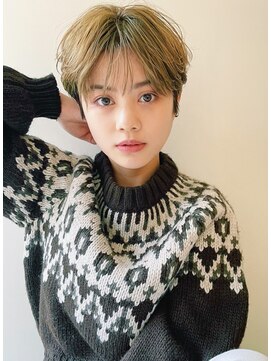 クラッチ ユニ(CLUTCH uni) ♪シアーショートボブ♪【大阪難波美容室 中塚孝博】