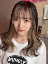 ロンドヴァリー 渋谷店(Lond vallee)&nbsp;韓国風カラー！前髪インナーカラー！