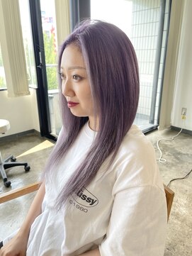 ザ オーダー(THE ORDER) ラベンダーカラーダブルカラーケアブリーチインナーカラー