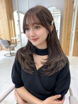 アフロートリノ(AFLOAT Leino) レイヤーカット 結んで可愛い顔まわり 似合わせ顔まわりカット