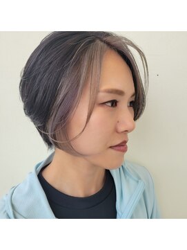 アンフェリール 原島店(Em Fellir) フェイスフレーミング/ハイトーンカラー/20代30代40代