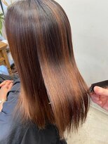 ルーシャス ヘアー 岐阜店(Luscious HAIR)&nbsp;ストレートロング/髪質改善トリートメント/透明感/秋カラー/小顔