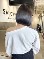 サロウィン 池袋(SALOWIN) 最高品質髪質改善トリートメント × ネイビーグレー #134