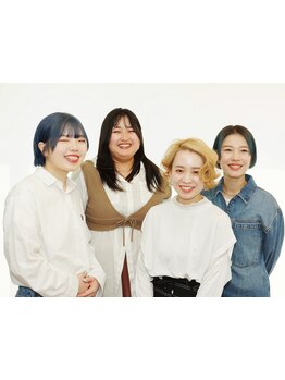 女性同士だからこそ分かる髪のお悩みや、理想のヘアスタイルを気軽に相談しやすい◎女性目線の提案も＊