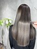 質感調整ストレートパーマ【髪質改善】りんご幹細胞トリートメント