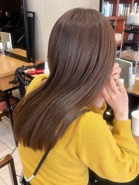 ラフ フロム ガーデン(Laf from GARDEN) オリーブベージュ/シアーカラー/セミディ/デザインカラー