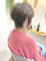 ベコホーム(BE CO HOME)&nbsp;夏っぽいオリーブベージュカラーにスッキリショート♪