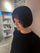ヘアーエスクールシーユー 枚方T-SITE店(hair S.COEUR×Cu) フェイスレイヤーボブ/枚方美容室/枚方