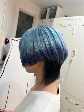 ナンバー ユアイロ 川崎(N° uairo) 丸型卵形ストレートレイヤーエアリーロング美髪アッシュブラウン