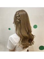 ヘアーアンドメイクアップモパ&nbsp;アレンジヘア