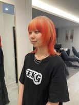 ノブレス(NOBLESSE)&nbsp;ウルフカット/ルーツカラー