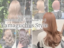 デザインカラー＆韓国レイヤー、顔周りカットお任せください！副店長/トップスタイリスト：山口 