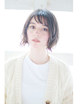 アウラ(Aula by marbles) オリーブベージュ/オリーブカラー/ショートボブ[横浜]