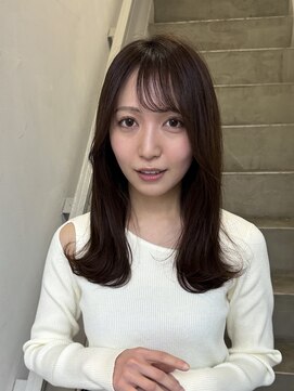 クロト(Clotho) ロング/髪質改善縮毛矯正フェイスレイヤーショート韓国白髪