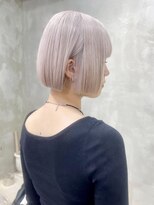 ザ パス 警固店(the path)&nbsp;ミニボブ×ホワイトブロンド