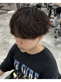 【Natsuki】シャドウパーマ×シースルーバング