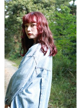 オーイット(ooit) ＊チェリーレッド×姫カット＊