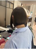 透明感カラー　赤み消しカラー