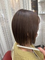 ロマンヤカタ ファース(ROMAN YAKATA fars) 髪質改善 切りっぱなしボブ ウルトワトリートメント@田代8/5