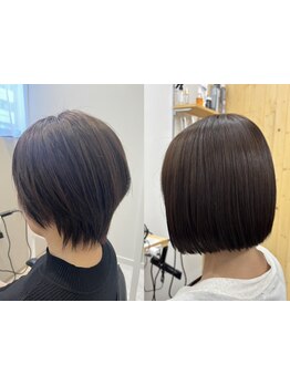 【シルエット重視】お手入れ簡単♪計算されたカットで、あなたに似合うショートヘアをご提案★