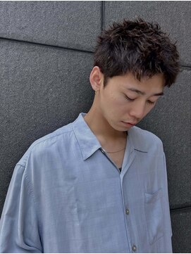 ヒュージ 表参道(huge) スパイキーショート/ニュアンスパーマ/メンズカット/メンズ