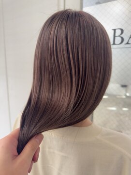 バンクスヘアー(BANK'S HAIR) 髪質改善 マロンブラウン×透明感モカ