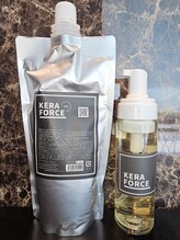 【ケラフォース】髪の主成分。黄金の輝き♪