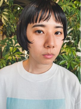 美容室 キムラ レイヤーのはいったボブ