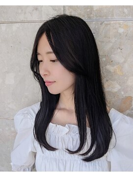 ロンド シャルム 吉祥寺(Lond charme) オリーブグレー/韓国レイヤーカット/マロンベージュ/黒髪/小顔