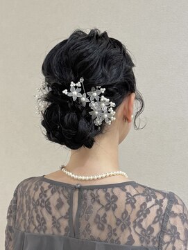 ふわふわシニヨン