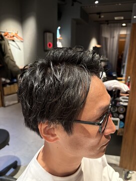 パーマ　パートスタイル