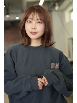 アンアミ キチジョウジ(Un ami Kichijoji) 結べるボブ×ベージュブラウンカラー ○堀越太真樹