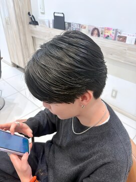 リーナ ビューティガーデン(LiNA BeautyGarden) メンズヘア/メンズパーマ/ニュアンスパーマ/ラウンドマッシュ