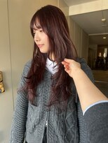 ギフト(GIFT) wine red , long layer