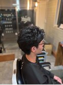 フェザーパーマスタイル/鋏仕上げ/20代/30代/40代/宮城/仙台