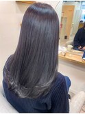 ◆周りとは違う暗髪ツヤ髪顔まわりレイヤー