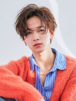 メンズヘアセンス 渋谷(MEN'S HAIR SENSE)&nbsp;ニュアンスパーマ/センターパート/メンズ/眉毛/フェザーパーマ